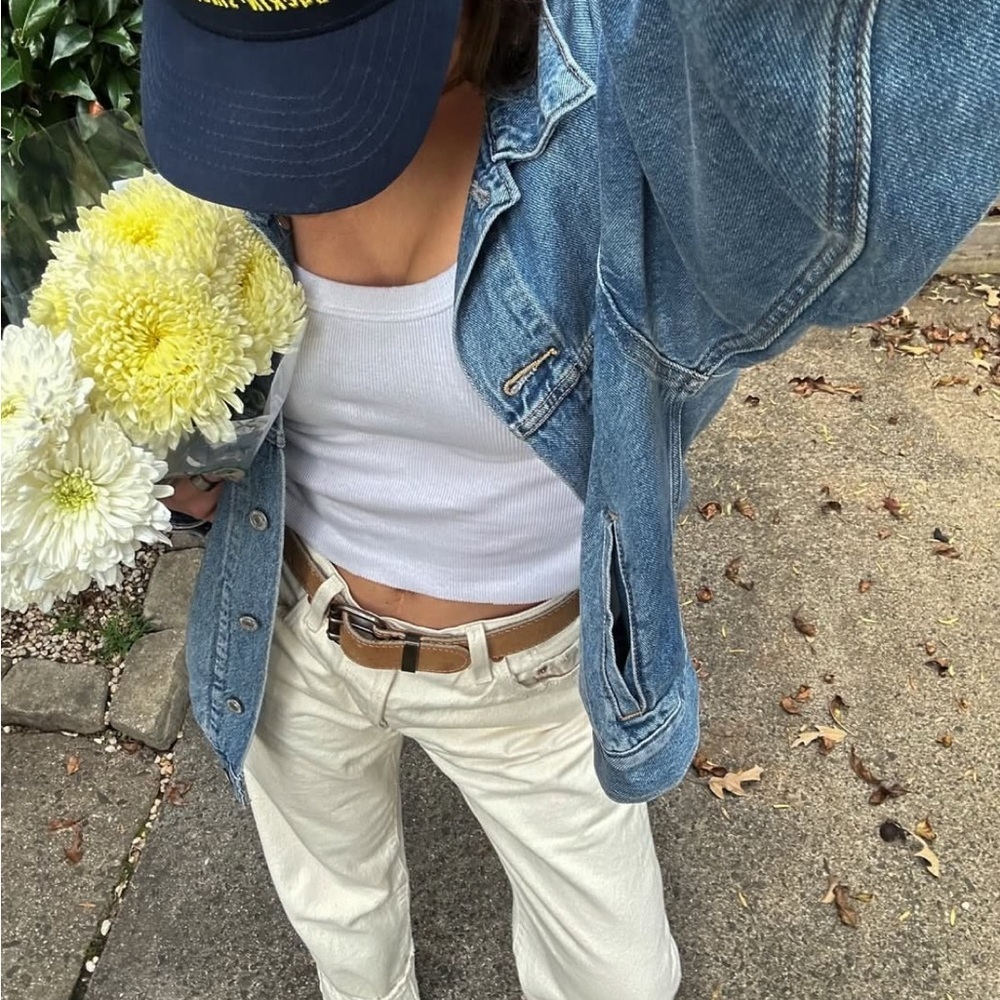 NWT Ralph Lauren White Embroidered Jeans ✨👖